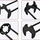 2 Pcs Multifunctional Sink Wrench, 2026 New Sink Wrench Faucet Tool Plumbing Tool, Under BasinSink FaucetWrench Tight Spaces for Kitchen and Bathroom
