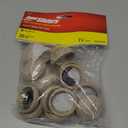 Super Sliders Secure Grip Formed Felt Movers for Furniture to Protect Hard Surfaces, 1.25", Beige (20 Pack) (1 1/4 Inch)