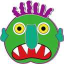 Go Away Big Green Monster Felt Board Story Sets Toddle Interaction Game Felt Toys for Classroom Family Storytelling Learning Activity