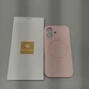 Miracase Magnetic for iPhone 17 Case, Compatible with MagSafe, Integrated Silicone Camera Control Cover, 3.0mm Thicken Shockproof Drop Protection Phone Case for 17,Sand Pink