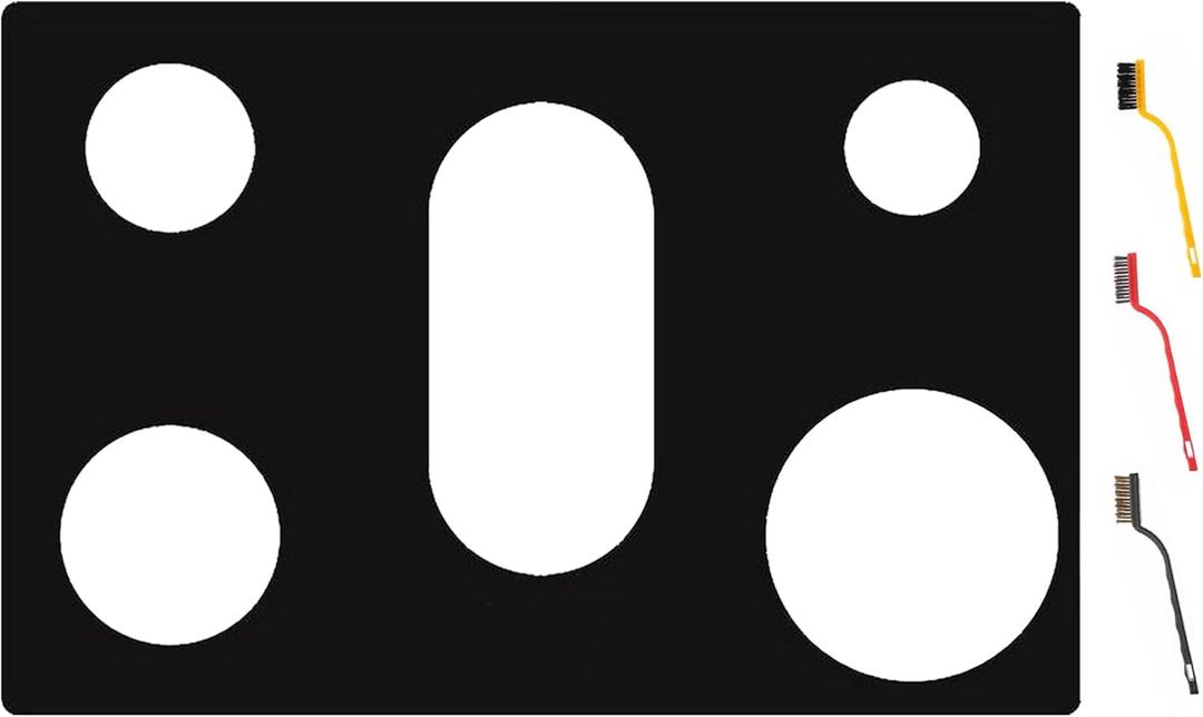 Stove Cover For SamSung 30 Inch Gas Range Model NX60T8111, NX60T8311, NX60T8511, NX60T8711, NX60T8751, Upgraded 0.5MM Thickness Reusable Burner Guard For For SamSung Gas Stove Top Protector