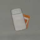 TAURI for iPhone 17 Pro Case, Camera Control Full Camera Protection, with Screen Protector, Military-Grade Protection Shockproof Phone Case for iPhone 17 Pro, Clear (B-Button Clear)