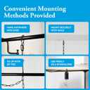 Rechargeable LED Gazebo Lights Waterproof Outdoor Hanging Lights with 3 Modes, Battery Operated Candle Shape Chandelier for Pergola, Patio and Garden Light 1 Pack (Teardrop-Chain 2700K Soft White)