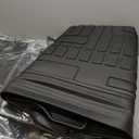 HAFIDI Floor Mats & Cargo Liner Set Fit for 2007-2014 Chevy Tahoe 8 Seats (Not for Hybrid) & GMC Yukon All Weather Protection TPE Car Full Set Floor Liners Custom Chevrolet Tahoe Accessories - Black