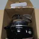 Dash Rapid Egg Cooker - Boiler, Poacher & Steamer - Includes Measuring & Recipe Guide - Dishwasher Safe - BPA Free - Holds 7 Eggs, Black