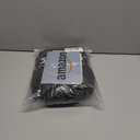 33,000ft Men's Rain Jacket Waterproof Lightweight Raincoat Packable Rain Shell Windbreaker with Hood for Golf Hiking Travel (X-Large, Black)