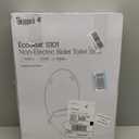Brondell Swash Ecoseat Non-Electric Bidet Toilet Seat, White - Dual Nozzle System, Ambient Water Temperature - Bidet with Easy Installation (Elongated)