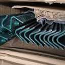 Metal Fence Posts Heavy Duty U-Post Stakes for Wire Fencing, 6 FT Green