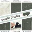 Malier Dog Winter Coat, Windproof Dog Cold Weather Coats with Real Pocket, Winter Extra Warm Pet Coat Fleece Jacket Reflective Clothes for Small Medium Large Dogs and Puppy (Green, XX-Large)