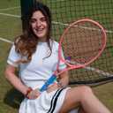 3 x Get A Grip - Custom Tennis Racket Grip Tape - Anti-Slip/Quick-Drying Tennis Overgrips - Precut Badminton Racket Grip with Finishing Tape