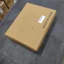 Bambition Bamboo Food Container Lids Organizer for Cabinet and Pantry, Wood Lids Holder with 5 Adjustable Dividers