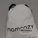 Momcozy Baby Wrap Carrier, Easy to Wear Infant Carrier Slings, Lightweight Hands Free Baby Sling, Adjustable Baby Carriers for Newborn to Toddler 8-35 lbs, Black