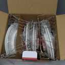 Recessed Lighting 6 Inch, 12 Pack 5CCT Flat LED Can Lights, 2700K/3000K/4000K/5000K/6500K Selectable,12W 1100LM Dimmable Retrofit Downlights Suitable for Kitchen, living room, bathroom