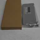 Driver Left Side Sun Visor Compatible with Toyota RAV4 2006 2007 2008 2009 2010 2011 2012 2013 with Light Replace 74320-42501-B2 Gray