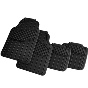High Quality Machine Molding Mat Flat Mast Weathertech Car Floor MatsFloor Mats for Cars 26x17, 5x14 3 Pack