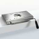Aluminum Fore & AFT Boat Seat Slider,Universal Fit for Most Standard Boat Seat Pedestal Bases 5.3 * 5.3 inch