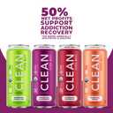 CLEAN Cause Low Calorie Variety Pack Yerba Mate Tea Sparkling, USDA Organic Energy Drink Alternative, Low Sugar, 160mg Natural Caffeine, Soda Alternative, Plant-Based (16oz cans, 12-Pack Case, 4 Flavors) (EXP 08/23/26)