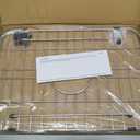 Sink Grid 18" X 12-1/2", Sink Protectors for Kitchen Sink Stainless Steel, Sink Rack for Bottom Centered Drain for Single Bowl Sinks Accessories, Includes 16 Rubber Pads and 20 Rdge Protectors