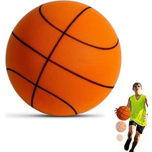 Sprstar Silent Basketball Size 7 (29.5") - 2026 New Upgrade Foam Basketball Arcade Game Indoor | Ball for Quiet Dribbling and Indoor Training,Pro PU Foam Ball Higher Bounce