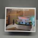 Rain Diffuser 250ML Essential Oil Diffuser, Cloud Humidifier Rain Water Drip Humidifier with Drip Music Micro Landscape Ultrasonic Diffuser for Bedroom (White)