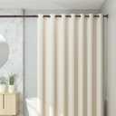 CorkLatta Bronze Shower Curtain Rod 31 to 80 Inch,1 Inch Diameter Adjustable Spring Tension Stainless Steel Telescoping Rod,Easy Install,No Rust