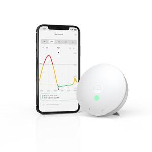 Airthings-292 Wave Mini - Indoor Air Quality - Chemicals (TVOCs), Humidity, Temperature 20 x 30 x 1
