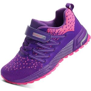 KUBUA Kids Sneakers for Boys Girls Running Tennis Shoes Lightweight Breathable Sport Athletic (10 Toddler)