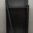 ODK 40 Inches Computer Desk for Home Office, Office Table for Small Spaces, Writing Desk with Headphone Hooks, Black