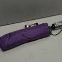 Bodyguard Inverted Umbrella - Large Windproof for Rain & Sun, Compact Reverse With Reflective Stripe, Teflon-Coated for Women Men, Travel Folding With Cover Bag