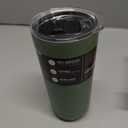 CamelBak Horizon Insulated Stainless Steel Tumbler with Tri‑Mode Spill‑Resistant Lid, 20oz, Moss