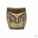 2.5-Inch Handcrafted Brass Owl Showpiece – Vastu & Feng Shui Decorative Figurine for Home, Office & Gift