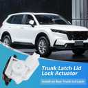 Rear Trunk Latch Lock Actuator for Honda CR-V Civic Odyssey Pilot 2017-2024 74800TLAA01 Liftgate Hatch Tailgate Latch Actuator Rear Deck Lid Lock