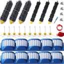 28pcs Accessories for iRobot Roomba 600 Series 595 614 618 620 630 639 640 650 660 680 682 685 690 692 694 695 Vaccum Cleaner Replenishment Parts Kit