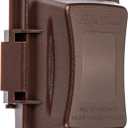 Bates- Weatherproof Electrical Outlet Cover, 1-Gang, Brown Outdoor Outlet Cover Weatherproof, Outdoor Plug Cover, Outlet Cover Box