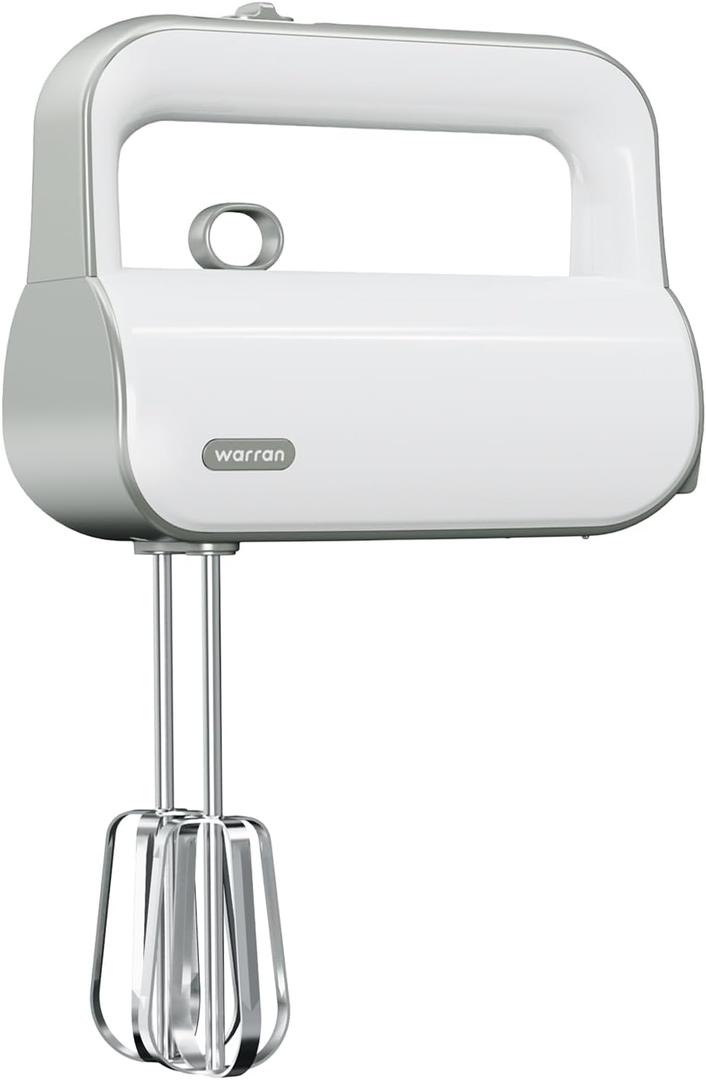 4-in-1 Electric Hand Mixer for Baking, Cooking and Coffee DrinksLight Olive Green