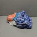 Thin Turkish Beach Towel Lightweight Soft Cotton Extra Large XL Oversized Sand Free Sandproof Absorbent Quick Dry Towels Cloud Bath Pool Travel Compact Essentials Accessories for Adult Gifts (XL(79x36 IN,200x90 CM), 4 Pack Askyblue Sea Turtle Go)