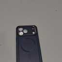 ESR for iPhone 17 Pro Max Case with Stash Stand, 7X Military-Grade Drop Protection with Camera Control, Shock-Absorbing Phone Rugged Cover, Compatible with MagSafe Accessories, Cyber Series, Blue