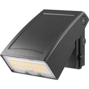 Dusk to Dawn LED Wall Pack Light, Photocell Sensor for Outdoor Lights, 3 Wattage Options(45W/60W/75W), 3 CCT Options, Wall Light Security Fixture for Backyard, Garage, Warehouse 120-247V, ETL