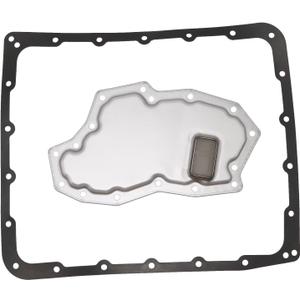RE5R05A Automatic Transmission Filter Kit with Pan Gasket Compatible with Nissan 02-15 Armada Frontier Pathfinder Titan EX35 FX45 FX35 G35 G37 M35 M45 350Z QX56 Q45 Replaces 31728-97X00