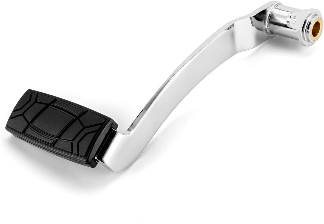 Mofun Rear Brake Foot Pedals Compatible with Harley Touring Street Road Electra Glide Road King 1997-2007 FL Softail Models Motorcycle Foot Control Component 1987-2017, Chrome