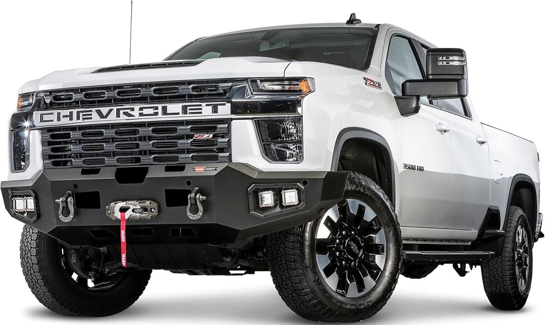 WARN 105969 Ascent Front Bumper, Fits: Chevrolet Silverado HD 2500/3500 Trucks (2020-2021)