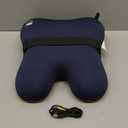 BOB AND BRAD Cordless Back Massager with Heat FSA Eligible HSA Eligible, Shiatsu Neck Massager for Pain Relief Deep Tissue, 3D Kneading Massage Pillow for Pain Relief, Christmas Gifts for Women Men (Ocean Blue (Cordless Freedom, Go-anywhere Relief))