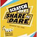 Goliath Scratch Off Share or Dare Game | Uncover The Fun | Complete Silly Challenges and Share Funny Stories | 160+ Challenges | 2+ Players, Ages 8+, Set of 7