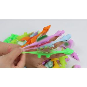 DAYI Slingshot Dinosaur Finger Toys Mini Rubber Dinosaur 30P