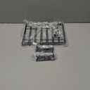 Reusable Bag Drying Rack, Foldable Metal Stand for Reusable Ziplock & Silicone Storage Bags, Rustproof Kitchen Dryer, Black