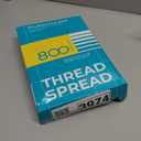 Thread Spread 100% Egyptian Cotton King Size Pillow Cases Set of 2 - Luxury 800 Series Euphoria Collection Pillow Cases King Size (Ivory), Soft Cooling Breathable Hotel Cotton Pillowcases