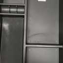 EDBETOS Center Console Organizer Tray Compatible with Atlas Accessories 2018 2019 2020 2021 2022 2023 Secondary Armrest Storage Glove Box Divider ABS Black Materials (white)