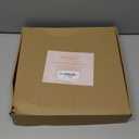 YANGQIHOME Boho Placemats Set of 6, Farmhouse Rustic Woven Placemats for Dining Table Decor, Handmade Braided Place Mats in Natural Cotton Jute and Water Straw for Kitchen Table