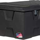 Buyers Products 1701680 Black Poly Trailer Tongue Truck Tool Cargo Storage Box,18 x 19 x 36 Inch, Made In The USA, Trailer Tongue Box For Storage And Organization, Trailer Storage Box (18 x 19 x 36/18.5)