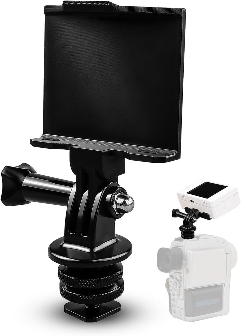 Camera Hot Shoe Bracket Compatible with ImmersionRC Powerplay, Hot Shoe Mount with Professional Digital Equipment Fits for GoPro and Any Hot Shoe Camera